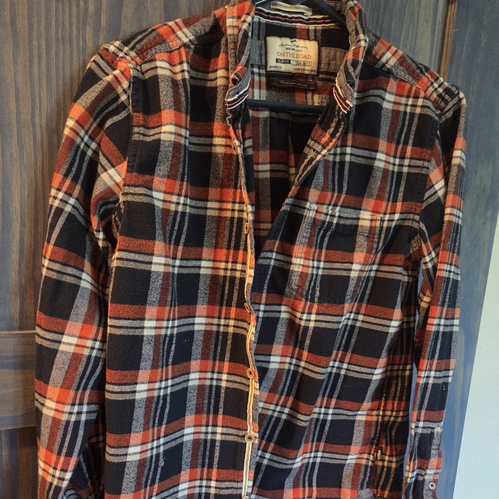 Super Soft Flanel Button-Up Shirt